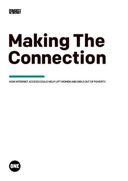 how internet access could help lift women and girls out of poverty.