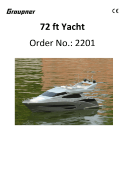 72 ft Yacht Order No.: 2201