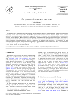 On parametric evenness measures