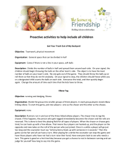 Proactive activities to help include all children