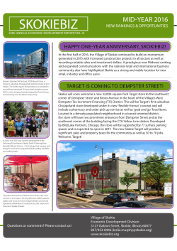 skokiebiz - Village of Skokie