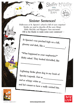 Sinister Sentences!