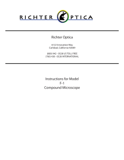 Cover Page - Microscope World