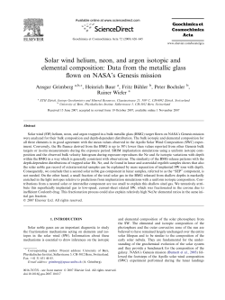 Solar wind helium, neon, and argon isotopic and elemental