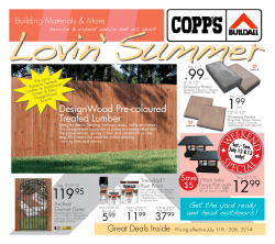 DesignWood Pre-coloured Treated Lumber