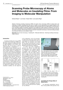 Scanning Probe Microscopy of Atoms and Molecules on Insulating
