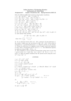 Assignment 5 posted on 06/02/2016