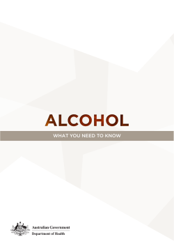 Alcohol - Centre of Research Excellence in Mental Health and
