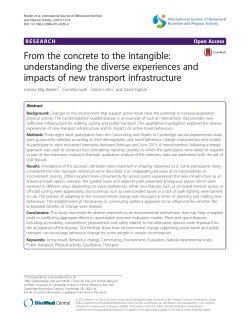 From the concrete to the intangible: understanding the diverse