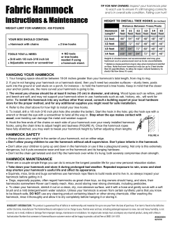 Fabric Hammock - The Home Depot