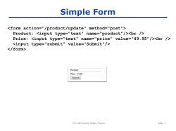 Simple Form
