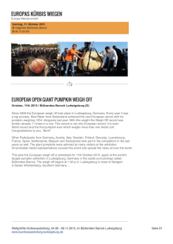 european open giant pumpkin weigh off