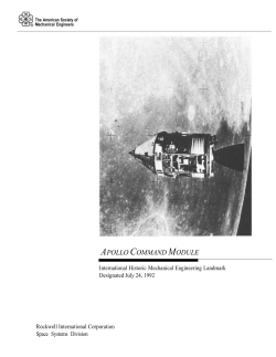 apollo command module