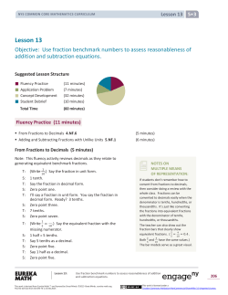 Lesson 13 - EngageNY