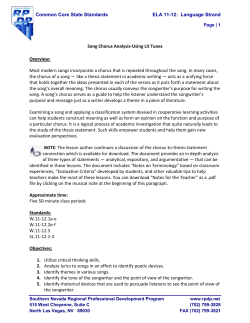 Common Core State Standards ELA 11