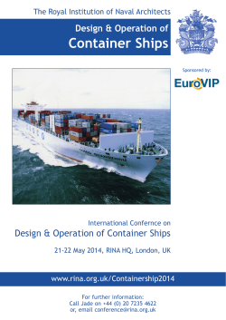 Here - The Royal Institution of Naval Architects