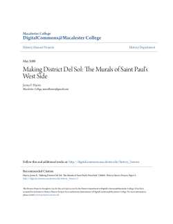 Making District Del Sol: The Murals of Saint Paul`s West Side