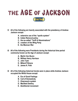 Age of Jackson - apush-xl