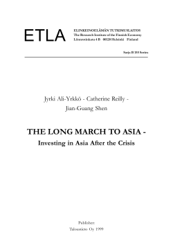 the long march to asia
