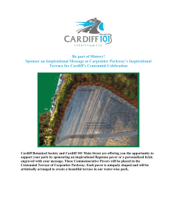 Carpentier Parkway Buy a Brick Order Form