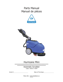 Hurricane Mini: Parts Manual