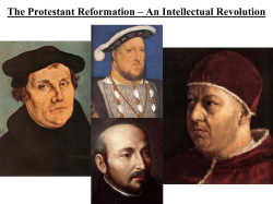 The Reformation