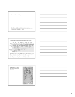 Geologic time and dating Geologic time refers to the ages relevant to