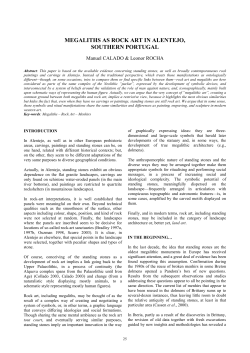 l`art pari&eacute;tal et l`art mobilier pour l`identification des territoires de