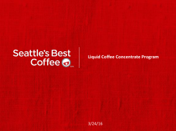 pdf - Starbucks Solutions
