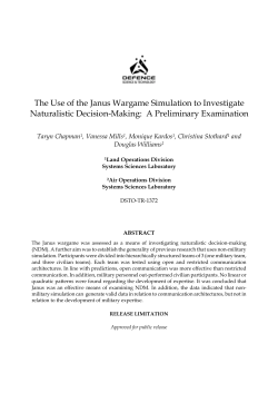 DSTO-TR-1372 PR - Department of Defence