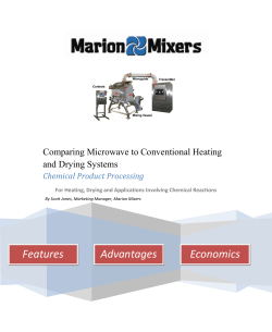 Comparing Microwave to Conventional Heating and Drying Systems