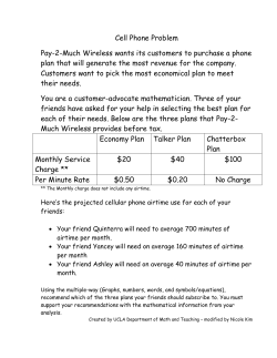 Cell Phone Problem