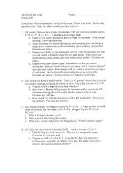 BPUB 250 Final Exam Answers