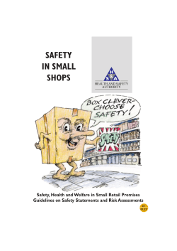 Safety in Small Shops