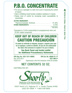 pbo concentrate - KellySolutions.com