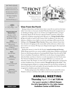 front porch - Moorestown.com Community Project