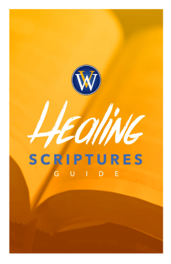 Healing Scriptures - Windsor Village United Methodist Church