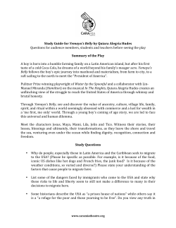 Study Guide - Cara Mia Theatre