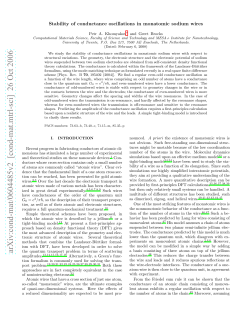 Stability of conductance oscillations in monatomic sodium wires