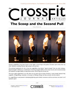 The Scoop and the Second Pull