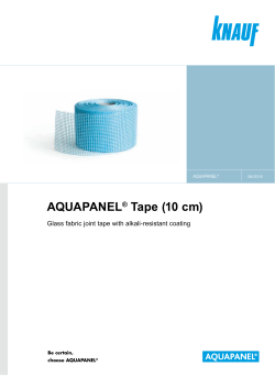 AQUAPANEL&reg; Tape (10 cm)