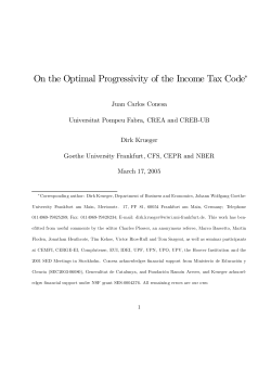 On the Optimal Progressivity of the Income Tax Code