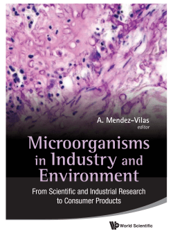 Microorganisms in Industry and Environment