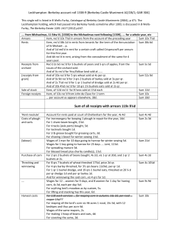 Sum of all receipts with arrears 119s 9&frac12;d