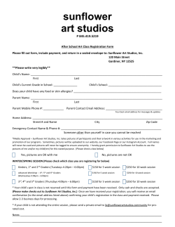 sunflower art studios
