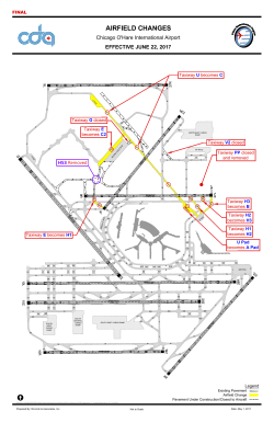 Upcoming Airfield Changes