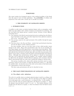 TO WHOM IT MAY CONCERN! FOREWORD The report studies the