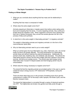 Answer Key to Problem Set 3