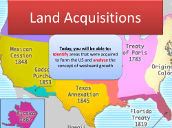 Land Acquisitions