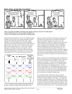 Could you explain the difference between time domain
